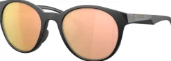 Oakley Spindrift Matt Black Prizm Rose Gold Polarized aurinkolasit New