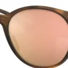 Spindrift naisten aurinkolasit, Matte Brown Tortoise PRIZM Rose Gold-Oakley Hot
