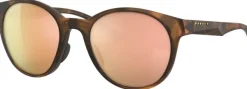 Spindrift naisten aurinkolasit, Matte Brown Tortoise PRIZM Rose Gold-Oakley Hot