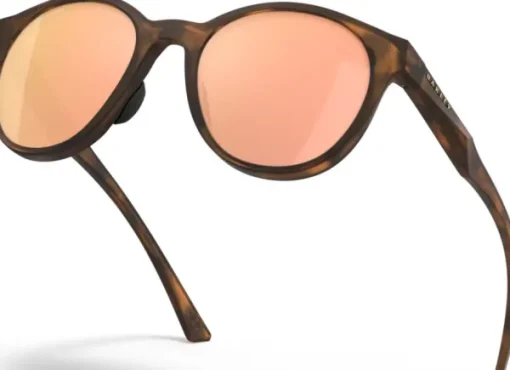 Spindrift naisten aurinkolasit, Matte Brown Tortoise PRIZM Rose Gold-Oakley Hot