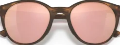 Spindrift naisten aurinkolasit, Matte Brown Tortoise PRIZM Rose Gold-Oakley Hot