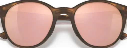Spindrift naisten aurinkolasit, Matte Brown Tortoise PRIZM Rose Gold-Oakley Hot