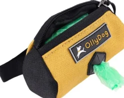 Scoop Pick Up Bag pidike koirankakkapusseille, musta/keltainen-OllyDog Hot