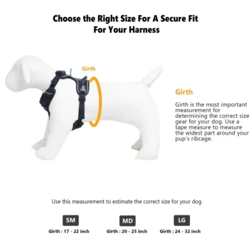 OllyDog Alpine Reflective Harness Raven Online