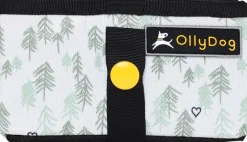 Crumple Travel Bowl taitettava matkakulho, Tree Hugger Print-OllyDog Fashion