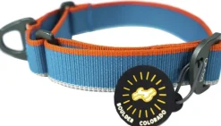 OllyDog Martingale Mesa Collar Air Blue Hot
