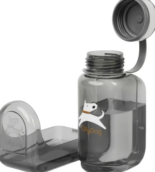OllyDog OllyBottle koiran matkajuomapullo, harmaa, 600 ml Sale