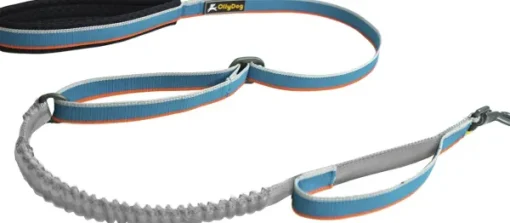Urban Trail Adjustable Spring Leash Air Blue-OllyDog Clearance