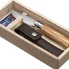 Opinel Luxury Olive No8 8,5 cm taskuveitsi + kotelo lahjapakkauksessa Sale