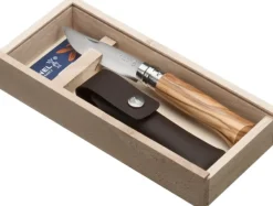 Opinel Luxury Olive No8 8,5 cm taskuveitsi + kotelo lahjapakkauksessa Sale