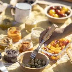 Picnic Plus Complete aterinsetti No 08-veitsellä-Opinel Fashion