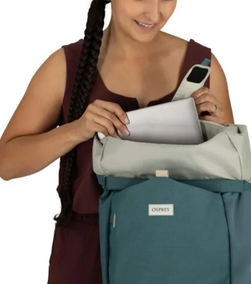 Arcane Roll Top Pack Cascade Blue-Osprey Best
