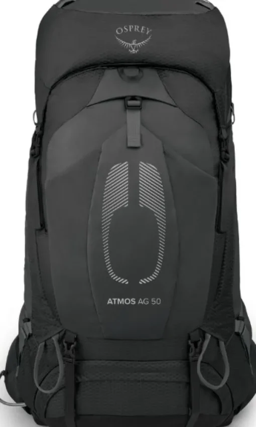 Osprey Atmos AG 50 rinkka, musta Hot