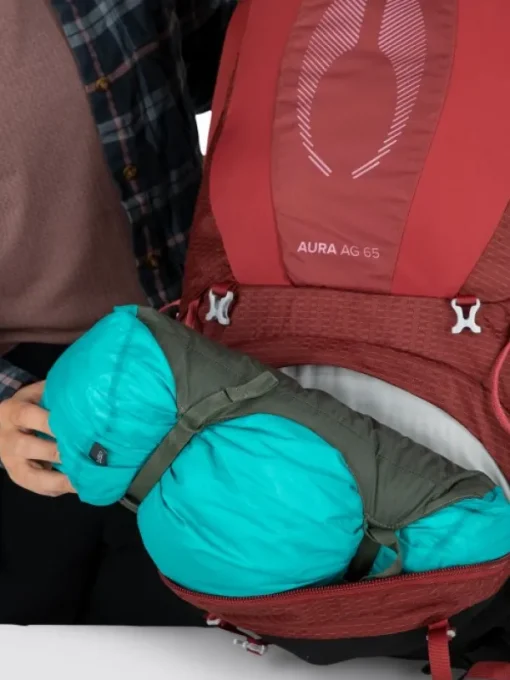 Aura AG 65 naisten rinkka, Enchantment Purple-Osprey Fashion