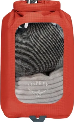 Dry Sack 6 w/window Mars Orange-Osprey New