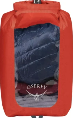 Dry Sack 20 w/window Mars Orange-Osprey Hot