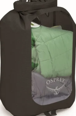 Osprey Dry Sack window kuivapussi, 12 L, musta Sale