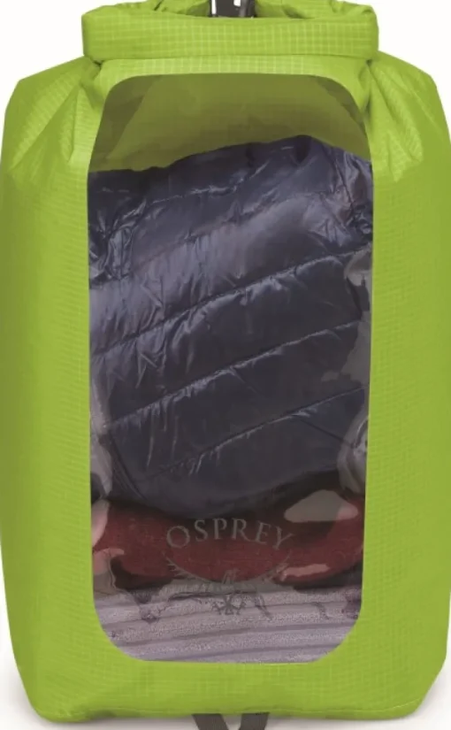 Osprey Dry Sack window kuivapussi, 20 L, lime Discount