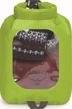 Osprey Dry Sack window kuivapussi, 3 L, lime Outlet