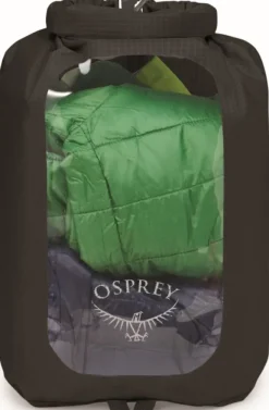 Osprey Dry Sack window kuivapussi, 12 L, musta Sale