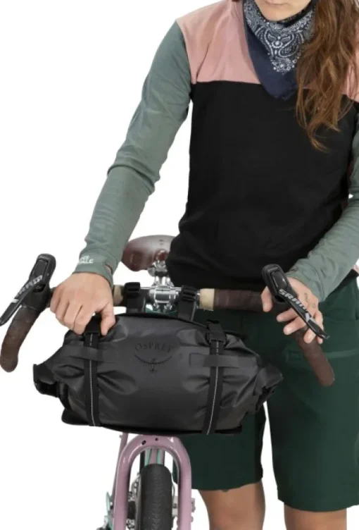 Escapist Handlebar Bag Large Black-Osprey Clearance