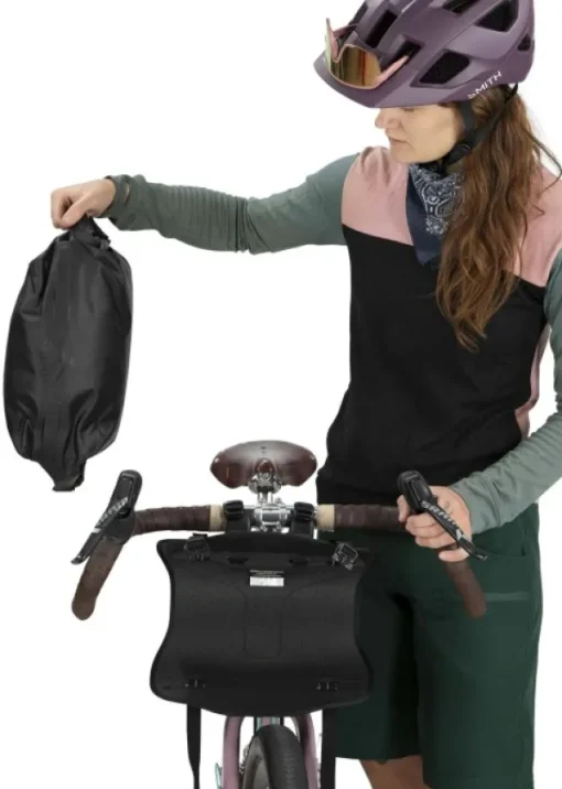 Escapist Handlebar Bag Large Black-Osprey Clearance