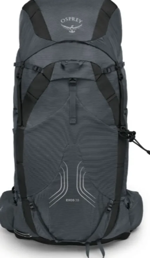 Osprey Exos 38 rinkka, harmaa New