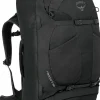 Osprey Farpoint 80 matkailurinkka, musta Clearance