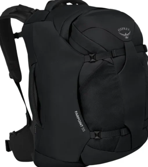 Osprey Farpoint 55 matkailurinkka, musta Discount