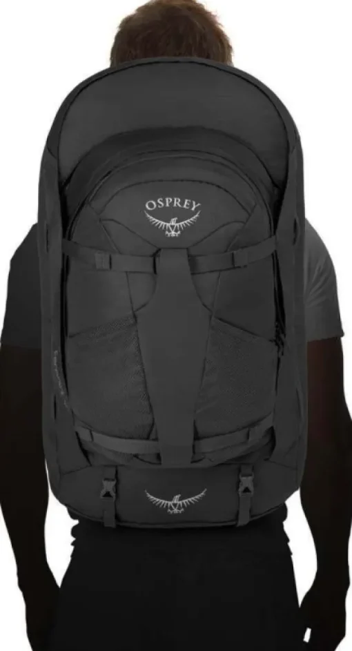 Farpoint 70 matkailurinkka, musta-Osprey Sale