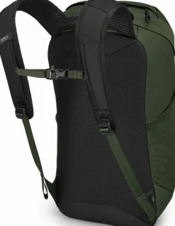Osprey Farpoint Fairview Travel Daypack Gopher Green Unisex Clearance