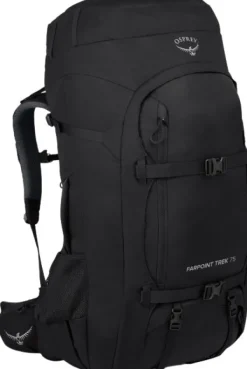 Farpoint Trek rinkka 75L, musta-Osprey Hot
