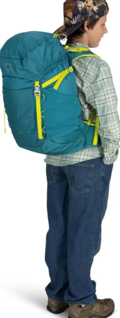 Osprey Kids Jet 28 Blue Spikemoss/Lemongrass Sale