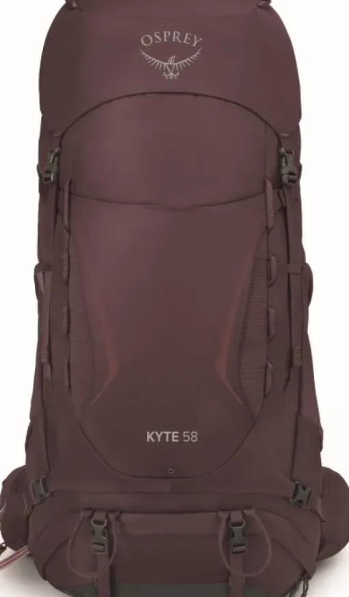Osprey Kyte 58 naisten rinkka, ruskeapunainen Discount