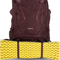 Osprey Kyte 58 naisten rinkka, ruskeapunainen Discount