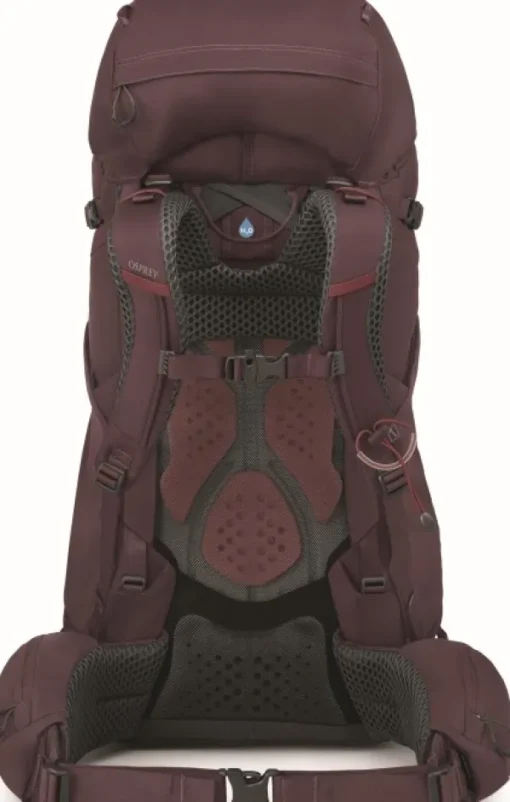Osprey Kyte 58 naisten rinkka, ruskeapunainen Discount
