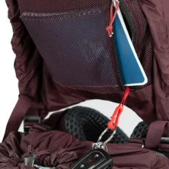 Osprey Kyte 58 naisten rinkka, ruskeapunainen Discount