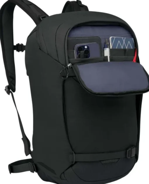 Osprey Metron 24 Pack Black/Anchor Blue Hot