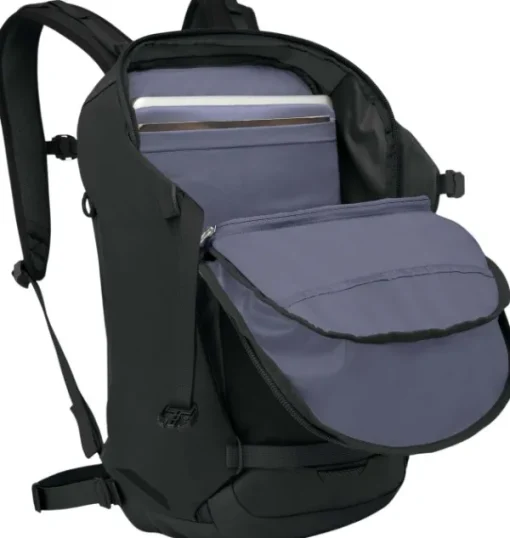 Osprey Metron 24 Pack Black/Anchor Blue Hot
