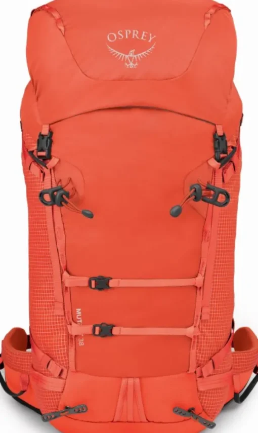 Osprey Mutant 38 kiipeilyreppu, punaoranssi New