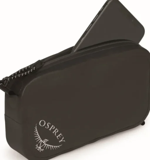 Osprey Pack Pocket Waterproof lisätasku, musta Outlet