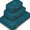 Osprey Packing Cube Set pakkauskuutiot, 3 kpl, petrooli Best