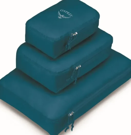 Osprey Packing Cube Set pakkauskuutiot, 3 kpl, petrooli Best