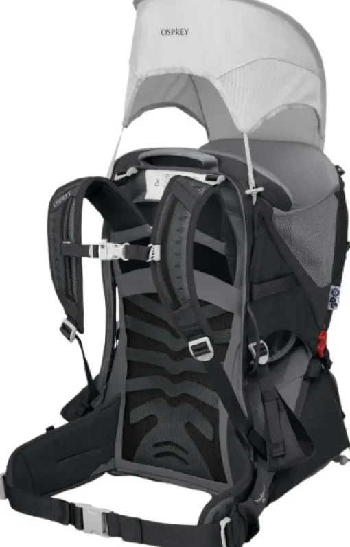 Poco LT Child Carrier lapsenkantorinkka, musta-Osprey Hot
