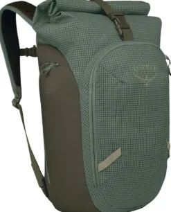 Osprey Transporter Roll Top Pack Pine Leaf/Earl Grey Hot