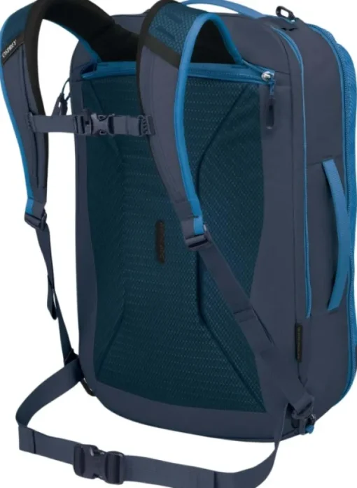 Osprey Transporter Travel Pack 44 Blue Flame/Scoria Blue New