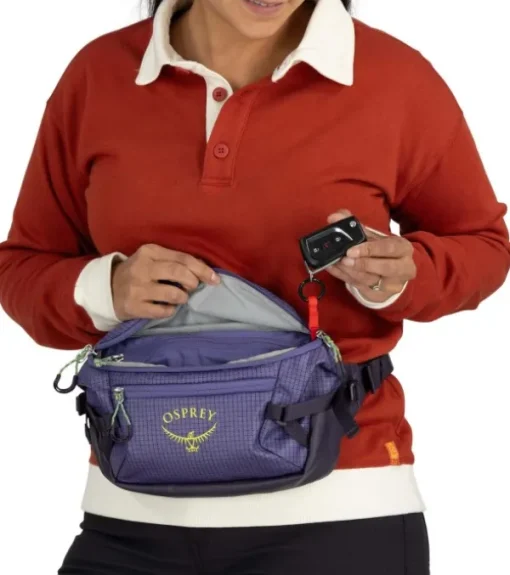 Osprey Transporter Waist Pack Euphoria Purple/Purple Ink New