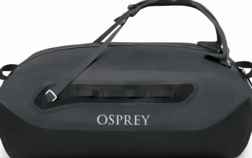 Osprey Transporter WP Duffel 100 vedenkestävä putkikassi, tummanharmaa Clearance