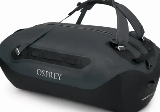 Osprey Transporter WP Duffel 100 vedenkestävä putkikassi, tummanharmaa Clearance