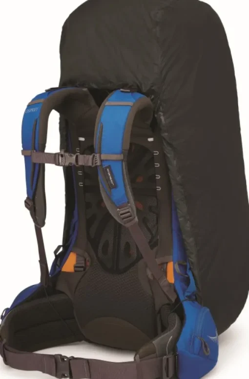 UL Raincover M sadesuoja, 30 - 50 L, musta-Osprey Clearance